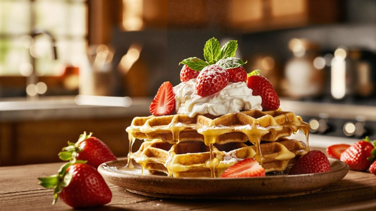 Perfect Homemade Waffle Recipe