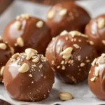 Chocolate-Coated Peanut Butter Balls