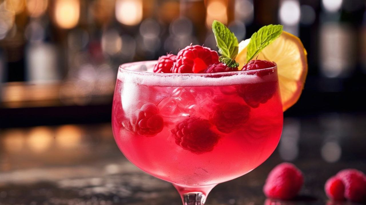 Raspberry Cocktail