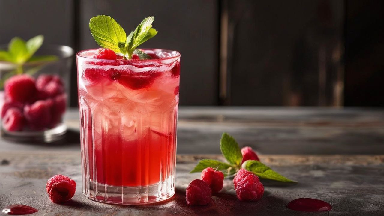 Raspberry Cocktail