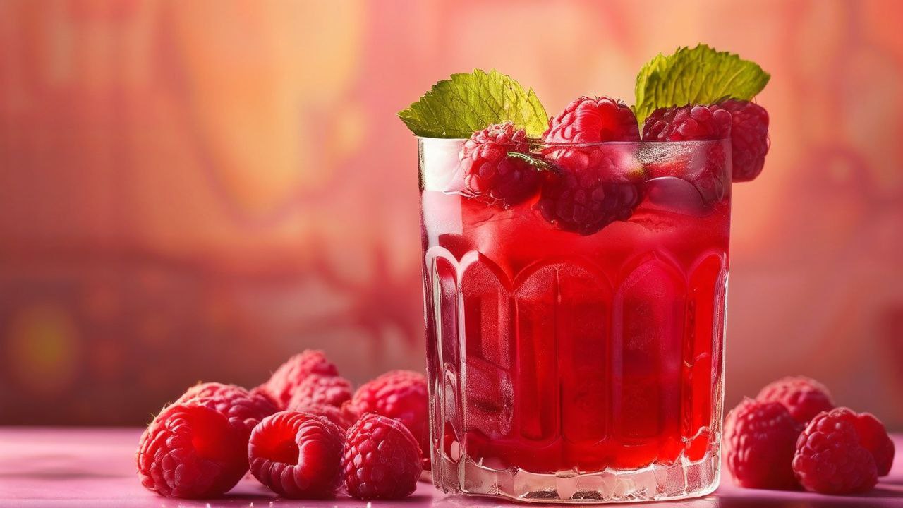 Raspberry Cocktail