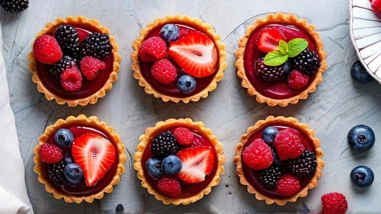 Red Berry Tarts  