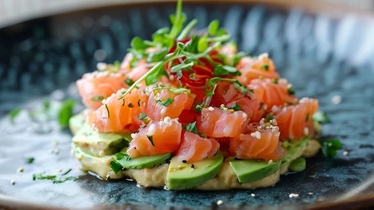 Salmon and Avocado Tartare