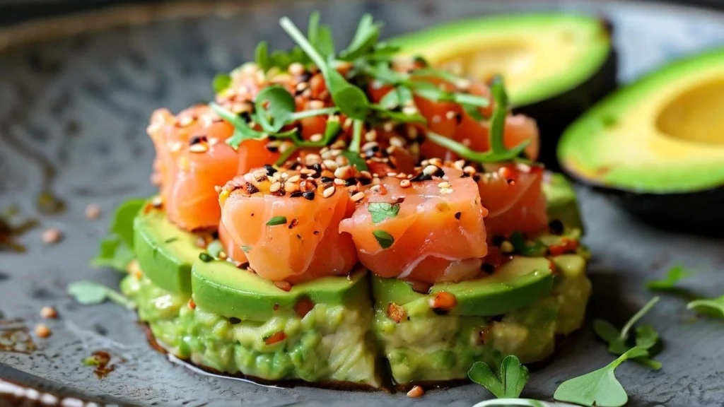 Salmon and Avocado Tartare