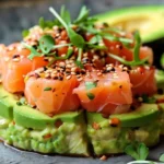 Salmon and Avocado Tartare