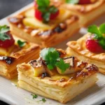 Assorted Puff Pastry Appetizer Squares