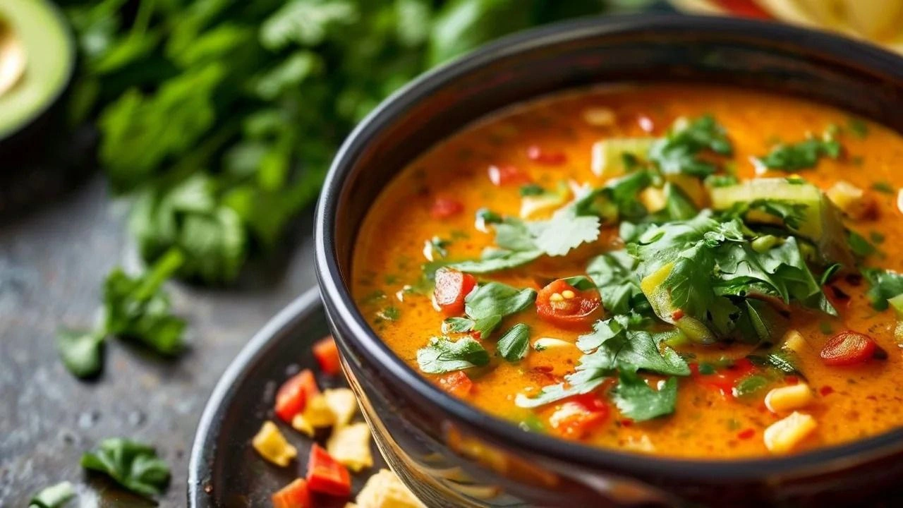 Nacho Soup in the Slow Cooker