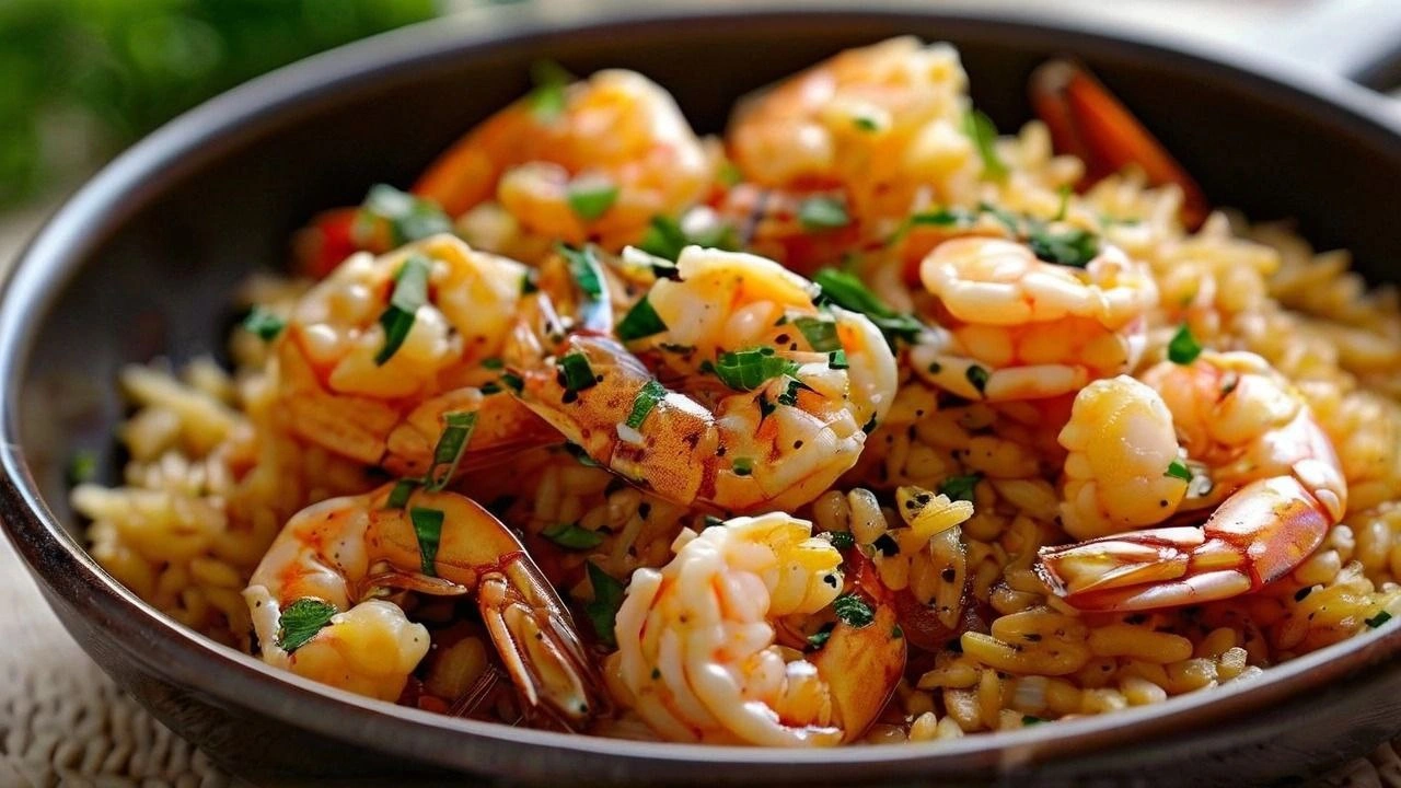 Shrimp Fried Rice Dish