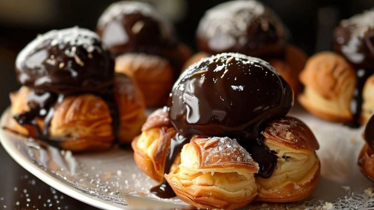 Classic Profiteroles Dessert