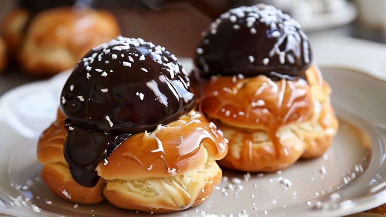 Classic Profiteroles Dessert