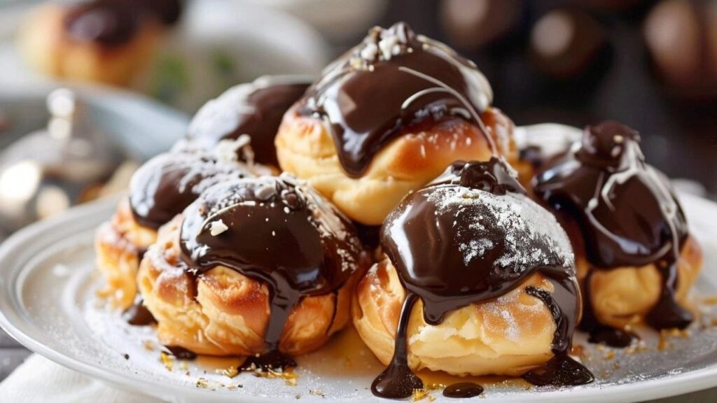 Classic Profiteroles Dessert