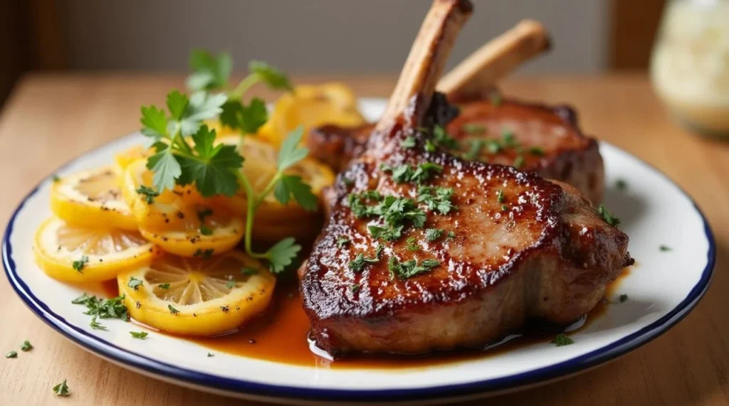 Lamb chop recipe with perfectly seared, juicy, and flavorful chops.