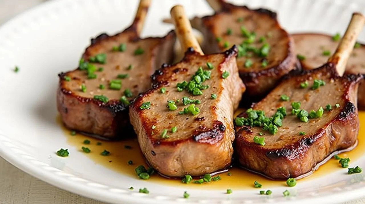 Lamb chop recipe with perfectly seared, juicy, and flavorful chops.
