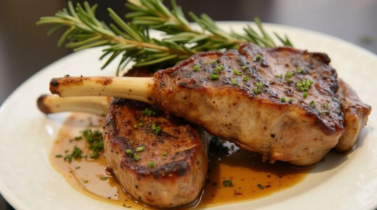 Lamb chop recipe with perfectly seared, juicy, and flavorful chops.