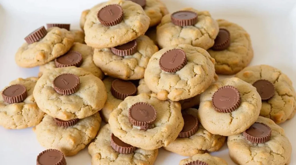 Irresistible Peanut Butter Cup Cookies – Soft, Chewy & Chocolatey